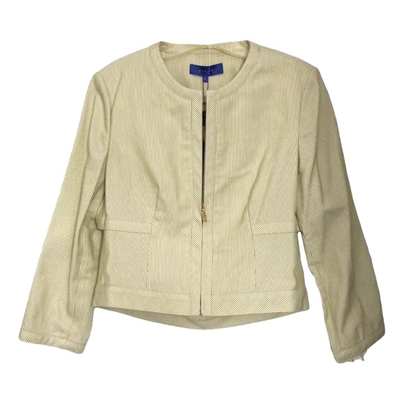 Liliu New 100% Cotton Long Sleeve Blazer - Picture 1 of 8